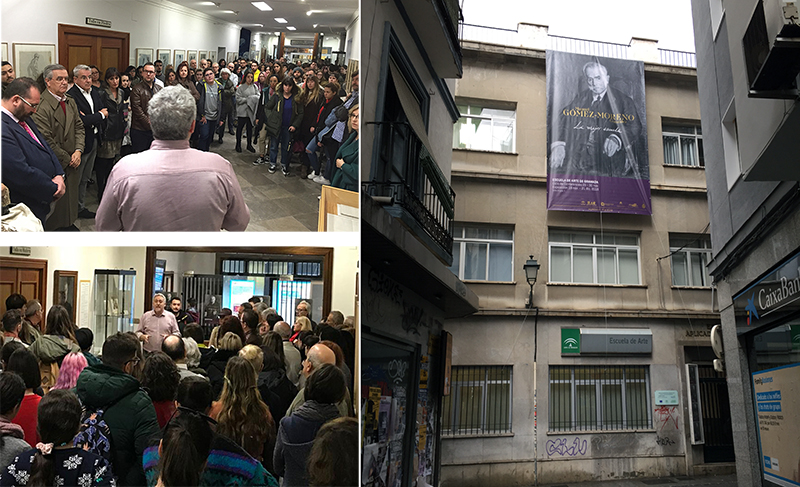 Una exposición en la Escuela de Arte de Granada homenajea a Manuel Gómez-Moreno en el centenario de su muerte