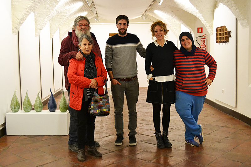 Cinco ceramistas con referente exponen sus obras en el Museo Casa de los Tiros, (Granada)