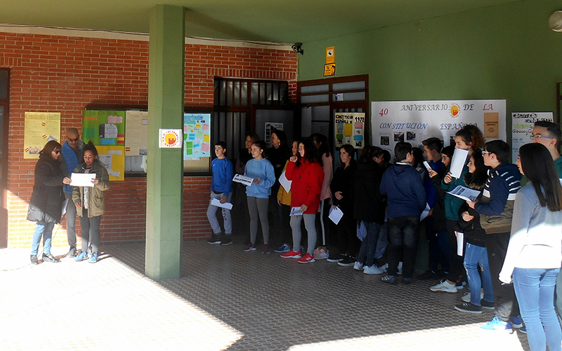 El IES ‘El Fuerte’ de Caniles celebra con diversos actos el 40º aniversario de la Constitución Española