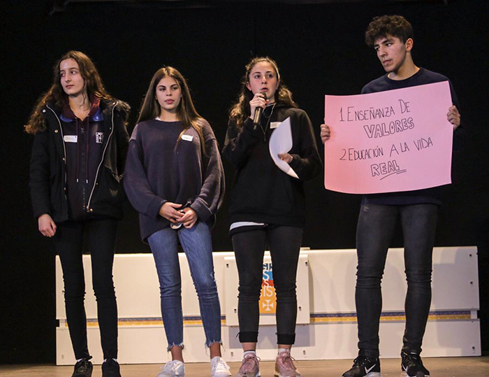 Scholas Granada: Jóvenes reclaman una ‘educación para la vida’