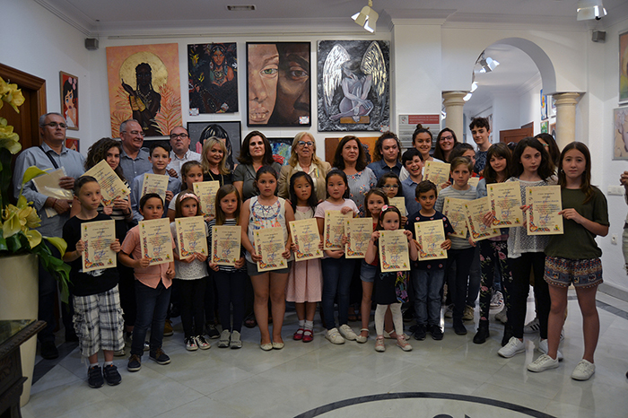 Jóvenes artistas de Gójar exponen sus obras en la Casa de la Cultura y en el Colegio de Gestores