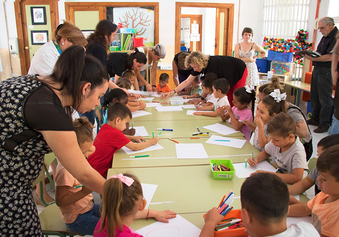 ‘EmpatizARTE’, la empatía vista desde el arte’ llega al  CEIP María Zambrano de Granada