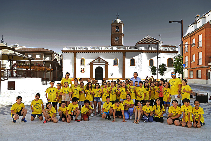 Escolares del CEIP San Isidro de Huétor Tájar trasladan al alcalde sus propuestas para mejorar  el medio ambiente en el municipio