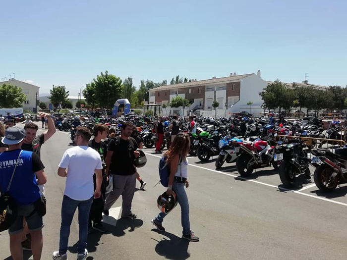 Más de 700 moteros de toda la provincia participan en el I Festival ‘Alhambra Riders’ en Vegas del Genil