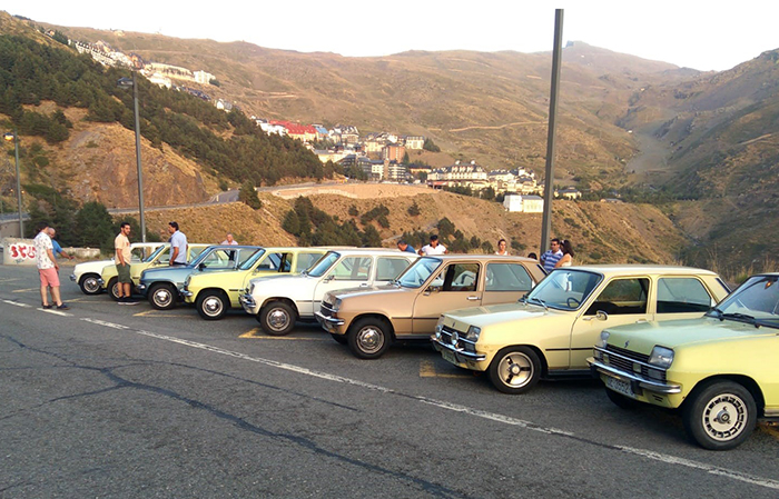 El Club Renault Siete y 7 celebra su V Ruta Nocturna Sie7era