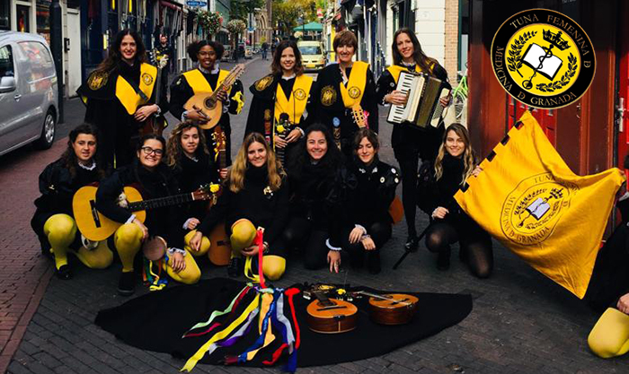 La Tuna Femenina de Medicina de Granada: una canción de hoy con sonido de ayer