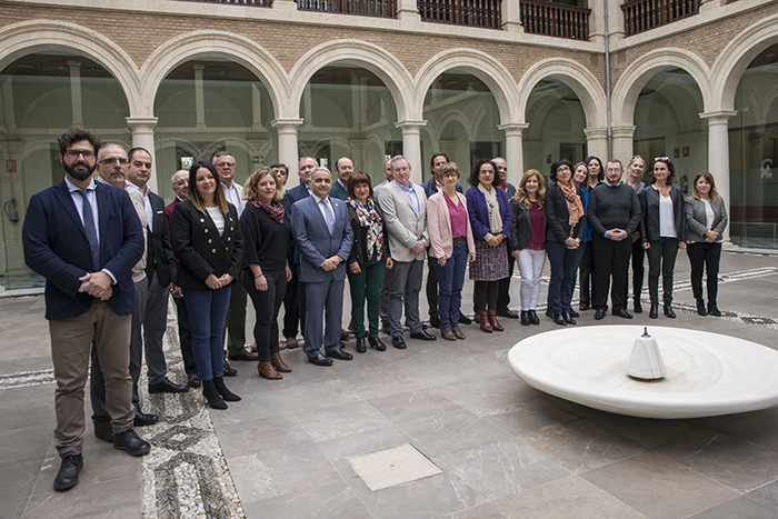 Una delegación francesa se interesa por los programas contra el abandono escolar y de integración del alumnado inmigrante