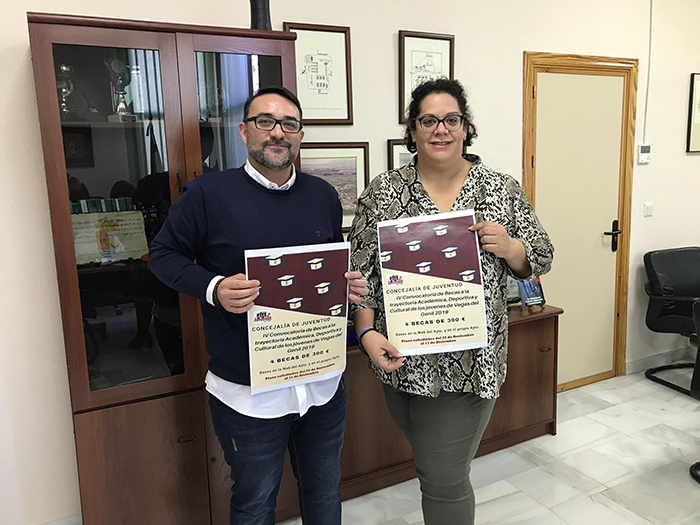 Vegas del Genil convoca los IV Premios a la Trayectoria Académica, Deportiva y Cultural, dirigidos a jóvenes de Primaria y ESO