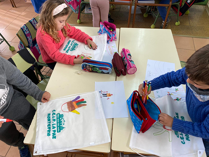 El lado más solidario del CEIP La Paz de Montefrío