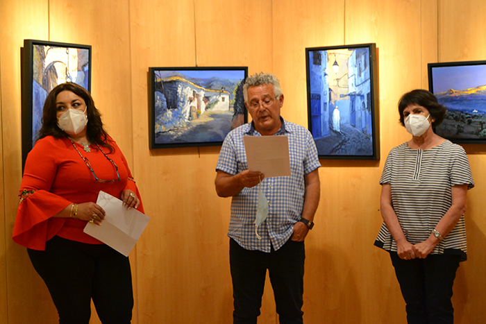 Granada y Chauen, protagonistas de la exposición de Jacinto Rodríguez en el Centro Artístico