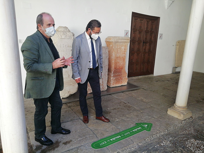 La Consejería de Cultura adapta los museos Arqueológico y Casa de los Tiros para reabrirlos