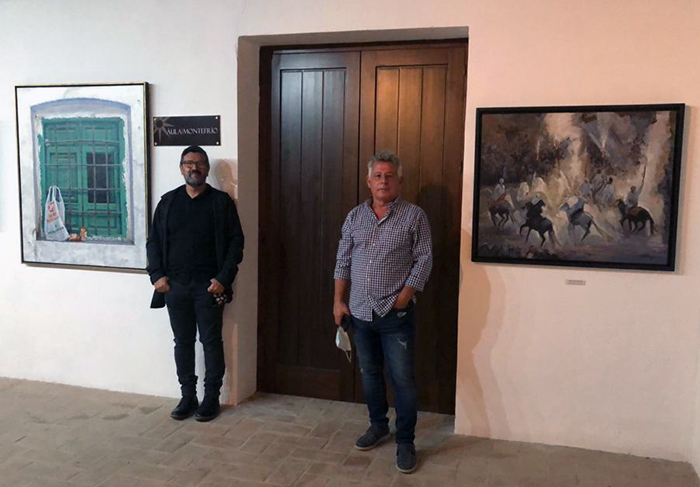 Inaugurada en Montefrío la exposición “Paraísos perdidos” de Jacinto García y José Antonio Muñoz