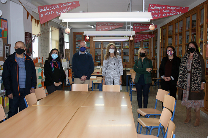 Educación premia a la biblioteca del IES Emilio Muñoz de Cogollos Vega por sus buenas prácticas