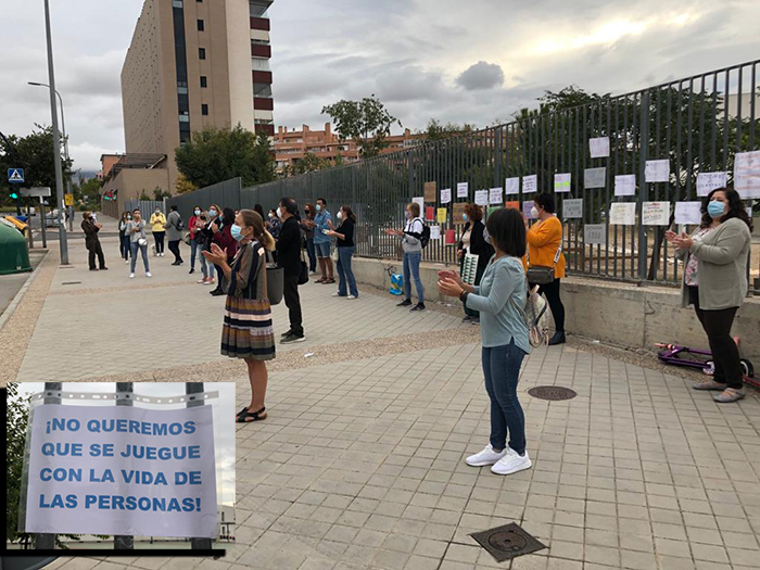 Familias del CEIP Elena Martín Vivaldi siguen esperando la asignación de dos docentes para los desdobles