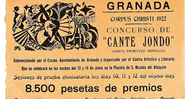 Primer centenario del Concurso de Cante Jondo de 1922