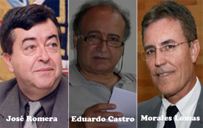  José Romera, Eduardo Castro y Morales Lomas, nuevos miembros de la Academia Hispanoamericana de Buenas Letras