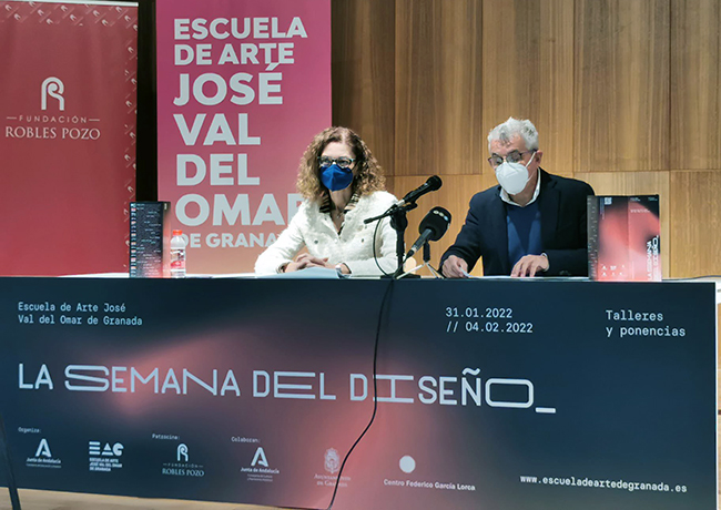 Presentado el programa de la VII Semana del Diseño organizada por la Escuela de Arte ‘José Val del Omar’ de Granada