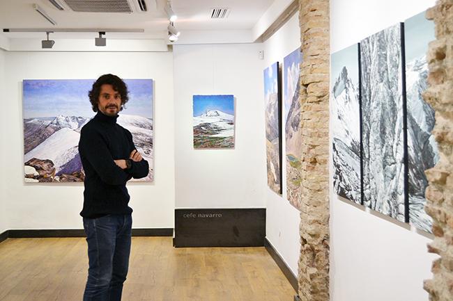 Francisco Carreño: «En mis obras he intentado intercalar la mirada del cartógrafo y la del pintor»