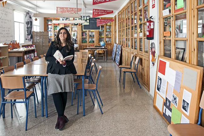 Rafa Bailón: «La biblioteca que teje una red en torno a los libros para aprender, soñar y crecer, I»