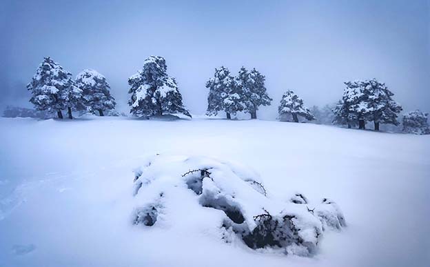 Imágenes de nieve, torrentes y pantanos, ganan el certamen de fotografía AguaGranada