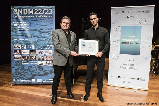 El granadino José Luis Valdivia Arias gana el Premio Jóvenes Compositores Fundación SGAE – CNDM 2022