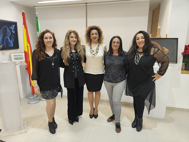 Marijose Muñoz, María José Parra, Ana Rodríguez y Ángela Valdés, ‘Unidas por el arte’ en el Centro Carmen Jiménez de La Zubia