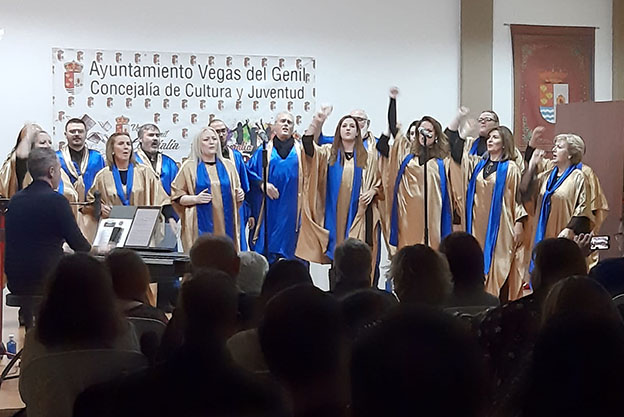 Gospel Sounds Granada da la bienvenida a la Navidad en Vegas del Genil