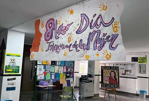 Día Internacional de la Mujer en el IES Emilio Muñoz