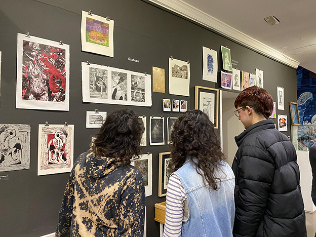 “De papel y tinta”, exposición de Grabado y Estampación que integra todas las enseñanzas de la Escuela de Arte José Val del Omar de Granada