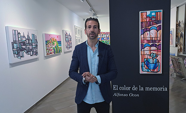 Alfonso Ocón regresa al Espacio de Arte Santiago Collado con ‘El color de la memoria’