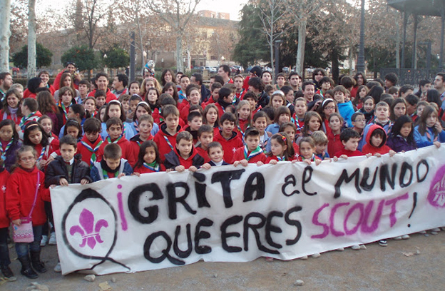 Antonio Alaminos: «San Jorge y la escuela de ciudadanía scout»