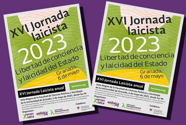 La Facultad de Ciencias Políticas y Sociología de Granada acogerá la XVI Jornada Laicista