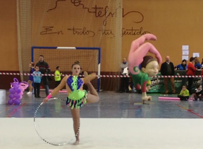 Más de 300 niñas participan en el Torneo de Gimnasia Rítmica de Montefrío