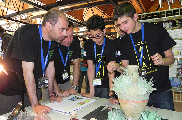 El público podrá asistir a la final andaluza del Concurso de Cristalización en el Parque de las Ciencias