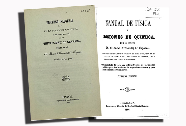 Elemento de la semana del Museo de Ciencias del IES Padre Suárez (165): Discurso inaugural apertura curso 1863-64 de la UGR