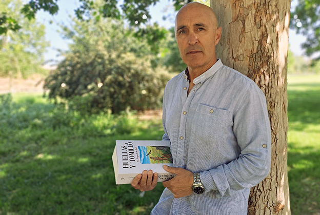 Lisardo Domingo, experto en supervivencia y autor de la novela ‘Huellas y tomillo. La leyenda de Lobo’