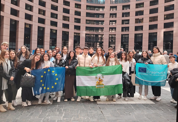 Un instituto de Granada gana un importante premio europeo sobre democracia y Unión Europea