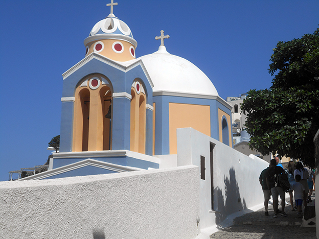 Juan Franco: «La isla Santorini – Grecia»