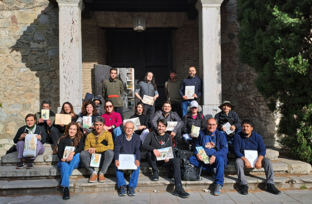 «Nos unen las ganas de salir a pintar y conocer a otra gente que tiene las mismas aficiones»