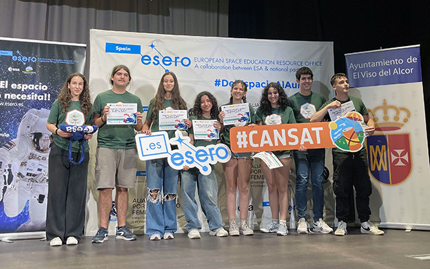 DaphSat del Puerto de Santa María representará a Andalucía en la final nacional de CanSat, 2024