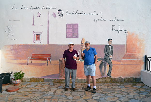 Antonio Funes y Antonio Custodio ‘Chacón’ presentan en Cáñar su libro ‘Dos miradas’