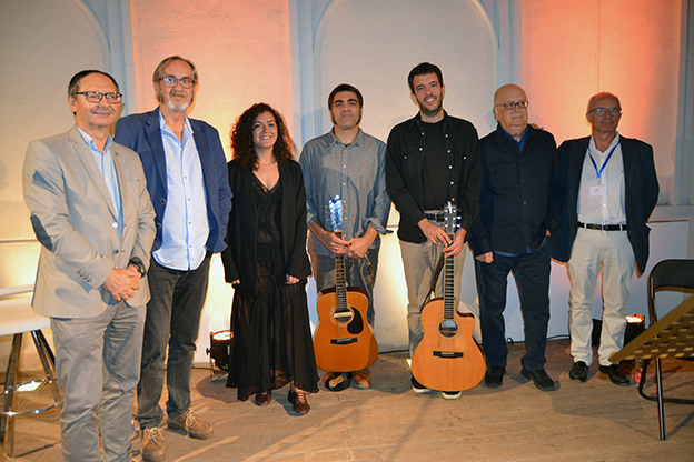 Poesía en el Jardín reúne en el escenario del Cuarto Real a Javier y Paula Bozalongo, junto al dúo de ‘El Oso de Benalúa’ y Tony Molina