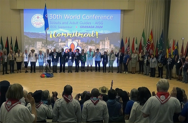 Granada inauguró con emotividad y gran éxito la 30ª Conferencia Mundial de Scouts y Guías Adultos de ISGF-AISG