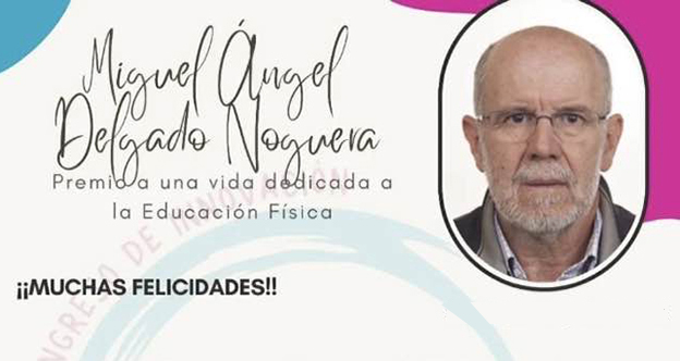 El  Congreso de Innovación en Educación Física premia a Miguel Ángel Delgado Noguera