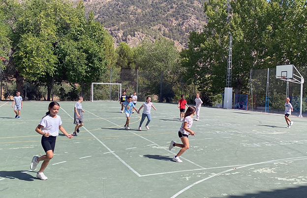 Primera semana de clases el CEIP Federico García Lorca de Olivares