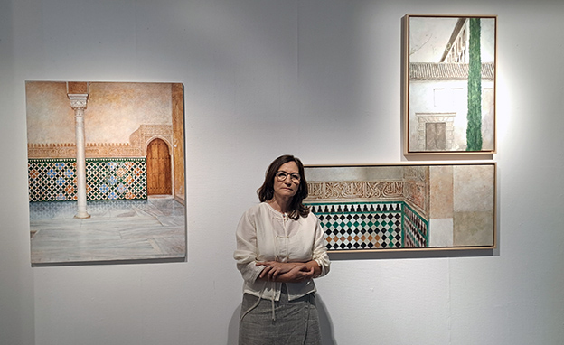 Piedad Lozano regresa al Espacio de Arte Santiago Collado con ‘Una Alhambra pasada por el alma’