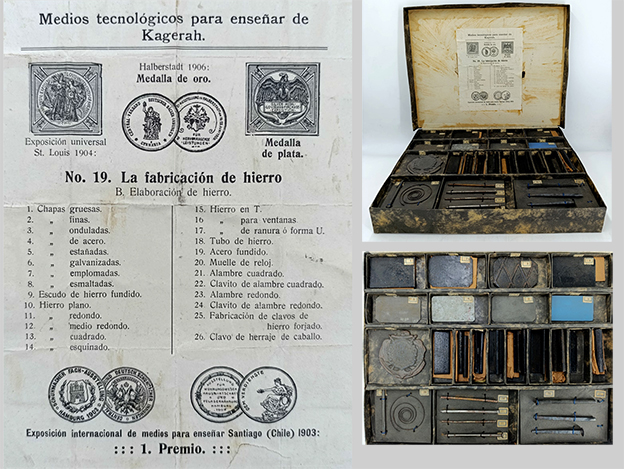 Elemento de la semana del Museo de Ciencias del IES Padre Suárez (241): Caja 19 del Dr. Kagerah. 2ª parte: elaboración del hierro