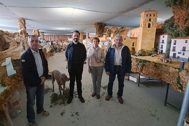 El belén bíblico monumental de Alhama conmemora los 500 años de la consagración de la Catedral de Granada