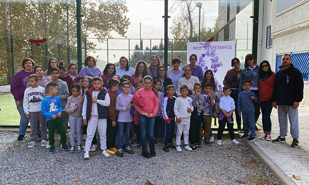 Celebrando la tolerancia, la paz y la armonía 25N y 26N en el CEIP Federico García Lorca