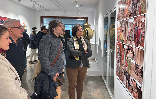 La EASD José Val de Omar acoge la exposición ‘El proceso creativo de AIR’ de Francis Porcel